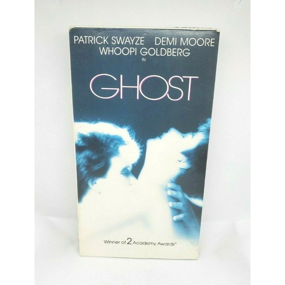 Ghost VHS Tape 1991 Patrick Swayze Demi Moore Whoopi Goldberg Throwback